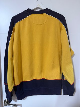 Sudadera Reebok Vintage Amarilla y Azul