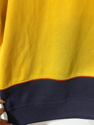Sudadera Reebok Vintage Amarilla y Azul