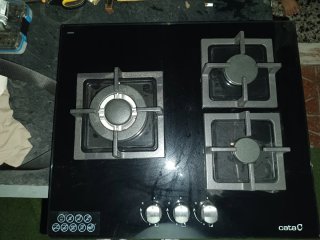 Placa de gas Cata 3 fuegos sin estrenar