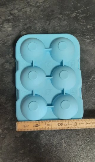 Pack de dos cubiteras de silicona