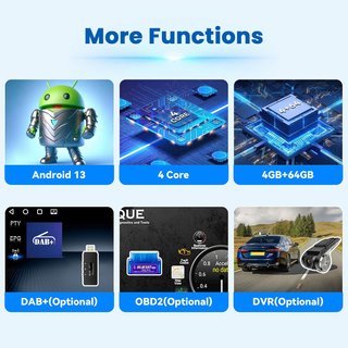 Radio BMW X3 E83 2004-2012 CarPlay Android