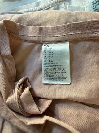 Pijama H&M invierno niño tres a cuatro años