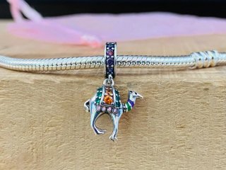 Charm Plata925 | Colgante Camello Esmaltado