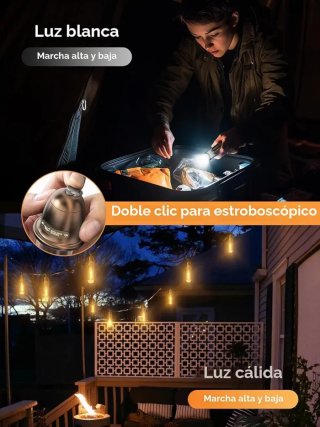 Linterna/lámpara camping mini