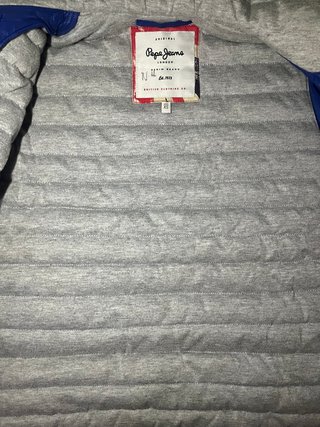 Cazadora Pepe Jeans Azul con Capucha