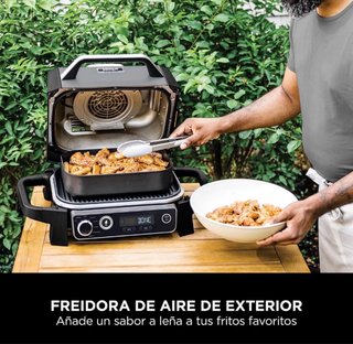 Barbacoa Ninja Woodfire 7 en 1 en garantia 17/8/28