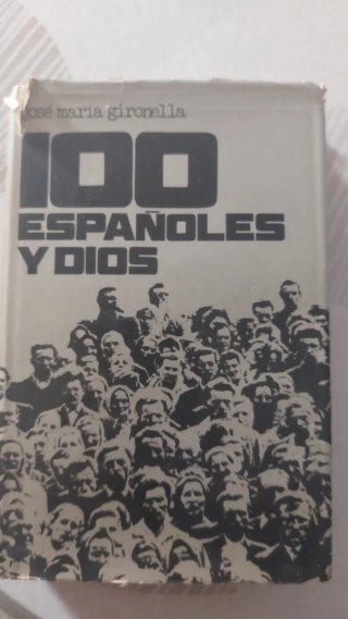 Libro 100 españoles y dios