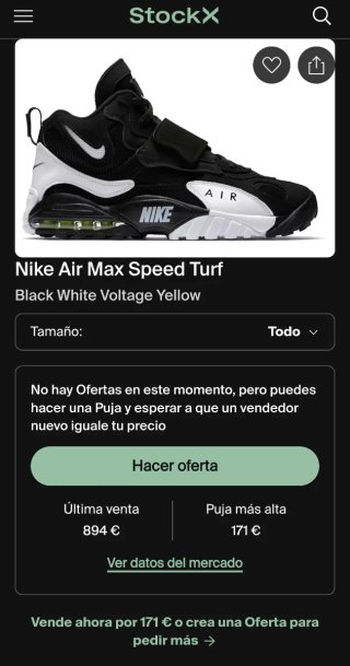 Nike Air Max Speed Turf Vintage