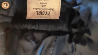 Chaquetones niñas azul marino