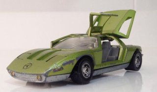 Mercedes C111 Mebetoys Mattel Sputafuoco Hot Wheel