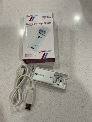 Batería Recargable GAMEware para Wii 1400 mAh