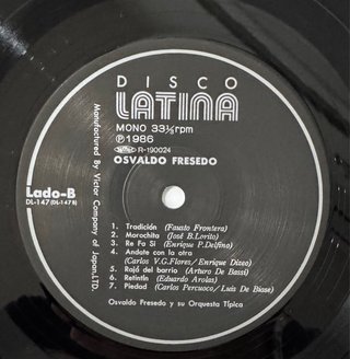 Osvaldo Fresedo Tango DL-147