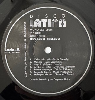 Osvaldo Fresedo Tango DL-147