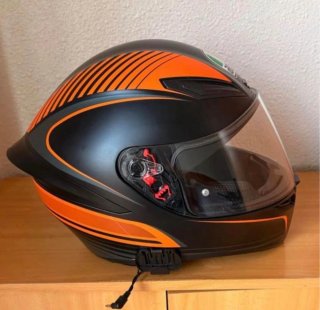 Botas de moto LOVO negras talla 39