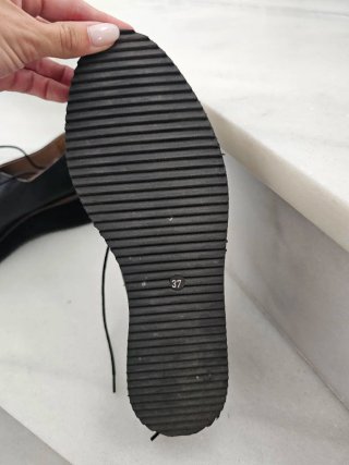 Zapatos blucher piel Antea T.37