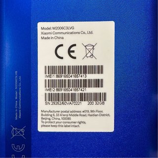 Xiaomi Redmi 9AT azul - 32GB (Con funda y cable)