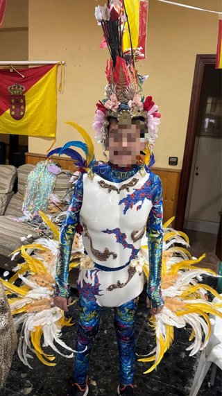 Disfraz comparsa carnaval