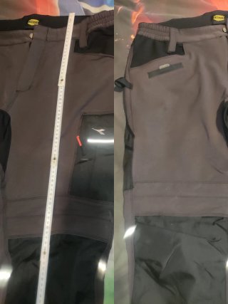 Pantalón XXL trabajo diadora hidrófugo
