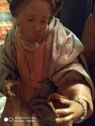Nacimiento Napolitano Figura Religiosa