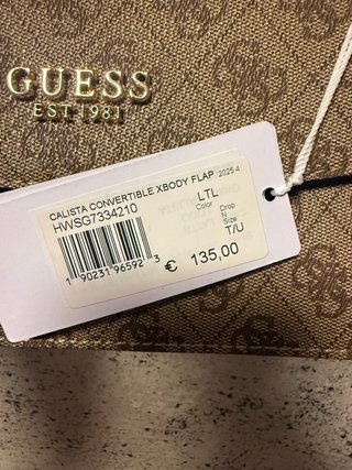 Bolso Guess Marrón y Dorado