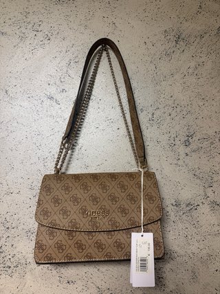 Bolso Guess Marrón y Dorado