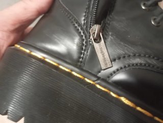 Botas Dr. Martens Negras un solo uso