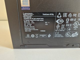 Lenovo ThinkCentre Mini PC Negro M720Q i3 8th 8GB