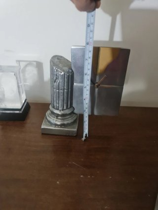 Reloj Escultórico Vintage ARTB3 Columna Neoclásica