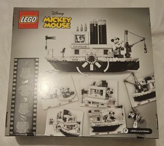 LEGO 21317 Steamboat Willie Disney MICKEY MOUSE