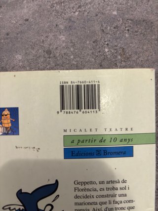 Pinotxo Història d'un titella que volia ser xiquet