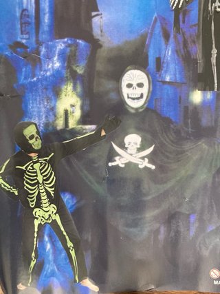 Disfraz Halloween Esqueleto Talla Única