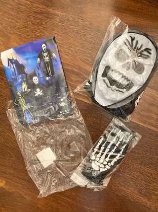 Disfraz Halloween Esqueleto Talla Única