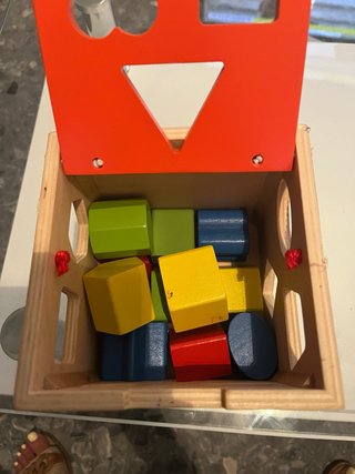 Caja de clasificación de formas Tookky Toy