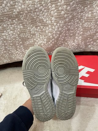 Nike Dunk Mujer Gris/Blanco