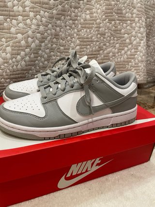 Nike Dunk Mujer Gris/Blanco