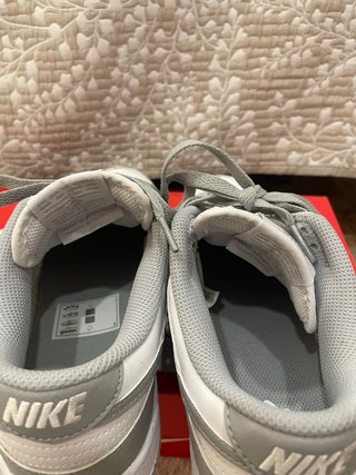 Nike Dunk Mujer Gris/Blanco