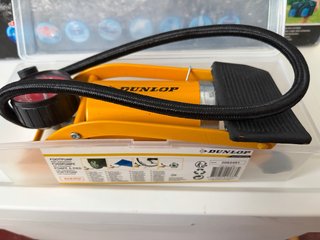Inflador Dunlop Manual con Manómetro
