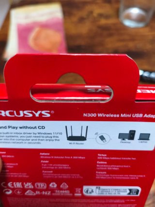 Adaptador USB WiFi Inalámbrico