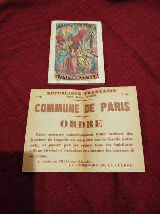 Libro " Jornadas de la Comuna de Paris'