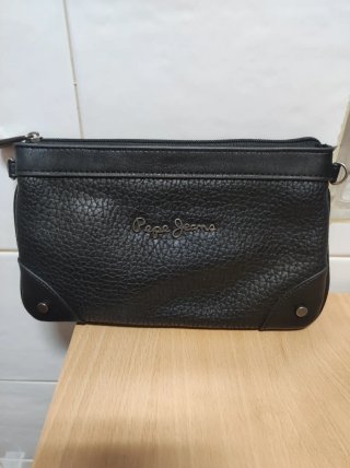 Bolso de mano Pepe Jeans negro