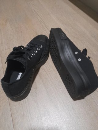 Zapatillas Converse Negras Plataforma