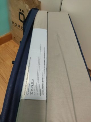Colchón cuna plegable Alvi 60x120 cm
