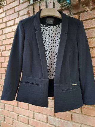 Blazer Guess Negro Mujer