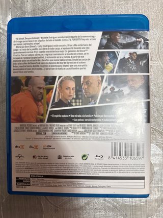 Blu-ray Fast & Furious 8
