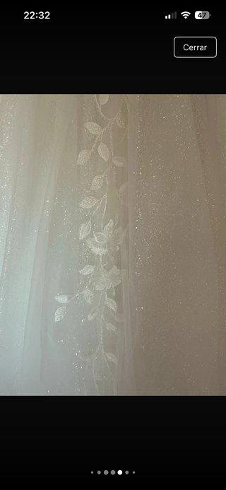 Vestido de fiesta o novia blanco