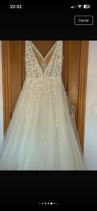 Vestido de fiesta o novia blanco