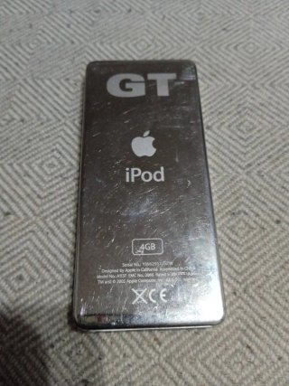Apple iPod Nano 1ª Gen 4GB Plata funcionando