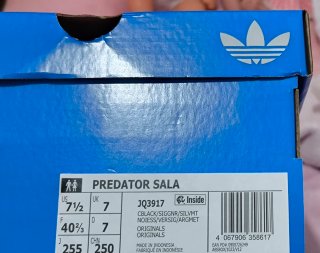 Zapatillas Adidas Predator Sala Talla 40.5/40