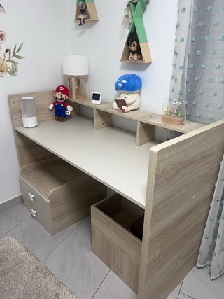 Cuna convertible madera bi cama plus 140x70