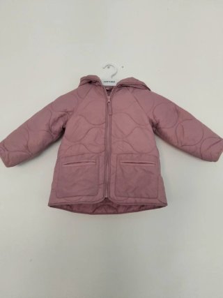 Chaqueta niña acolchada rosa 2 años